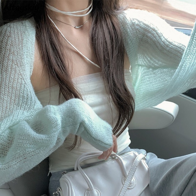 Street Fashion Korean Girl - Kadınlar için kore tarzı hırka Chic