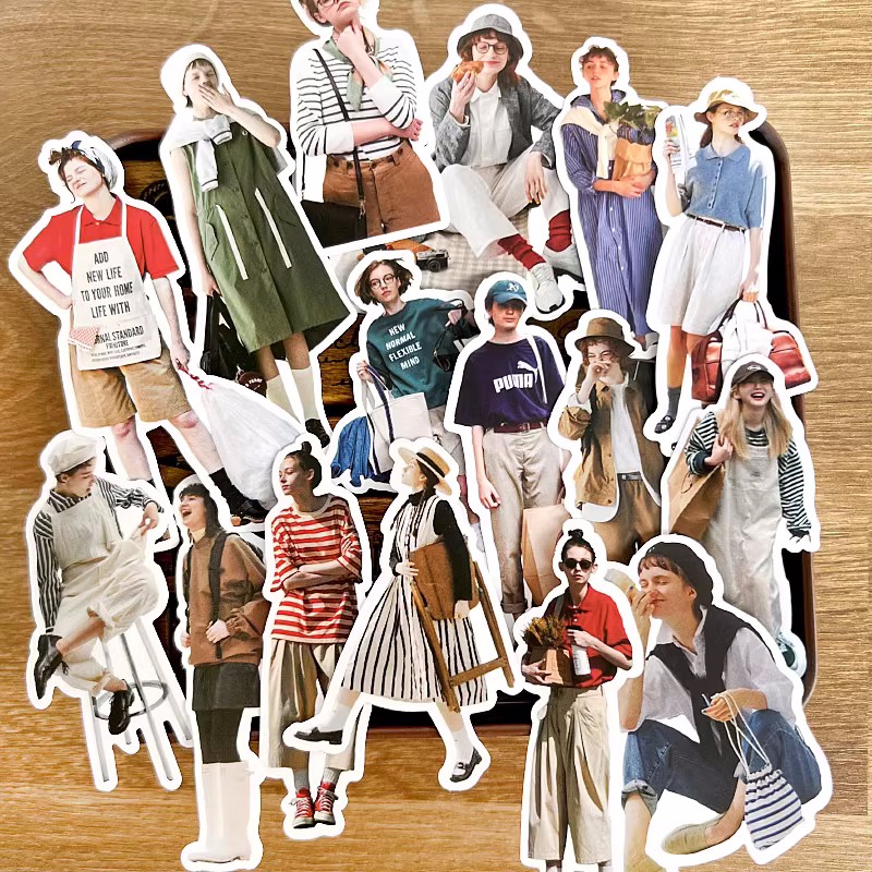 Street Fashion Magazines - 26 adet Sevimli Moda Sokak Çekimi