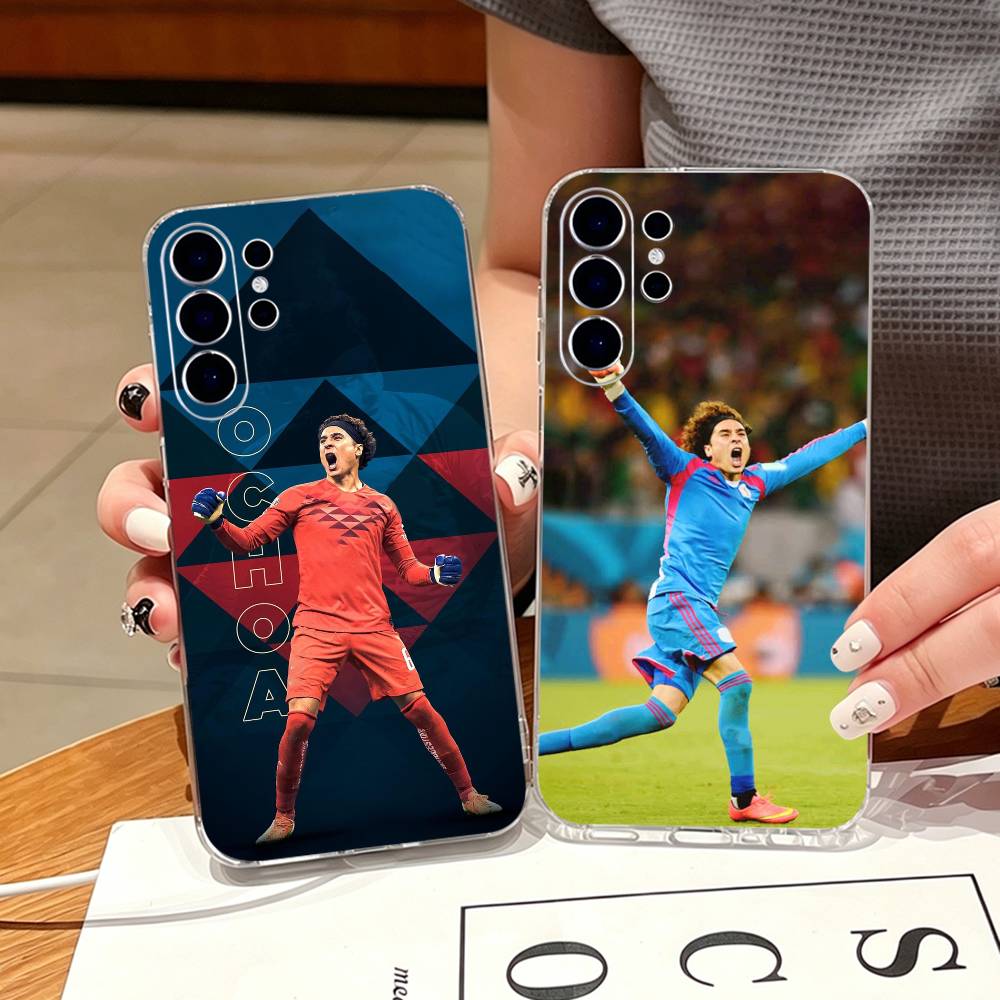 Street Fashion Official - G-Guillermo Ochoa Telefon Kılıfı Samsung S25,S24,S21,S22,S23,S30,Ultra,S20,Plus,Fe,Note,10,9,5G