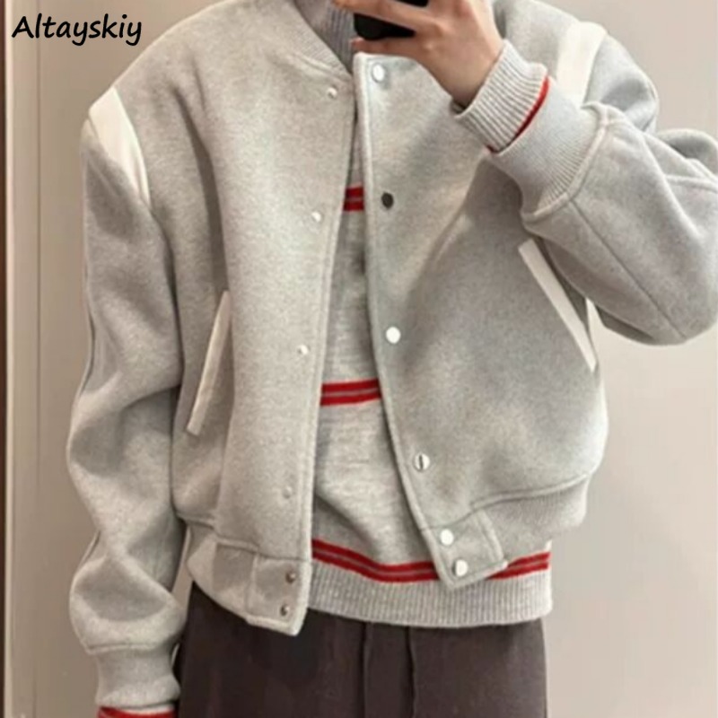 Street Fashion Korean Girl - Kore Tarzı Ceketler Kadınlar için Genç