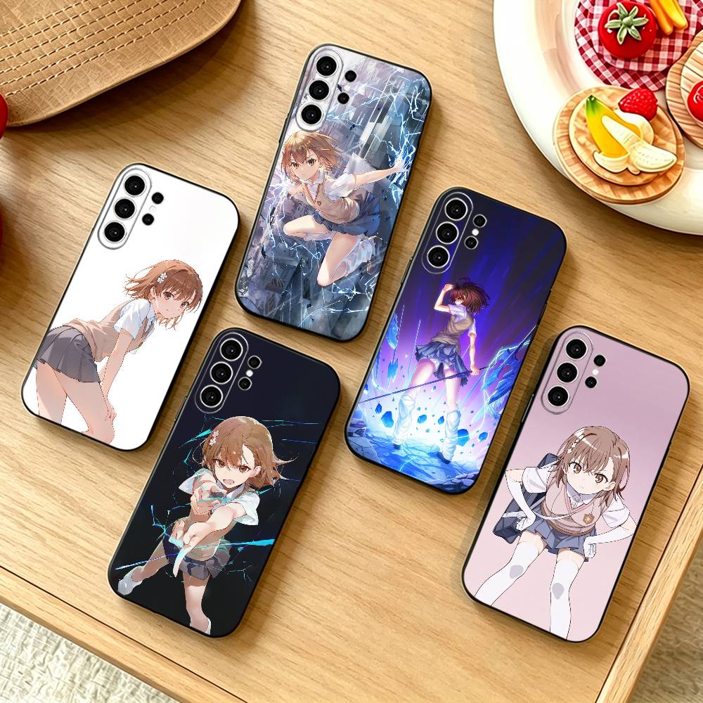 Street Fashion Official - M-Misaka Mikoto Telefon Kılıfı Samsung S25,S24,S21,S22,S23,S30,Ultra,S20,Plus,Fe,Note,10,9,5G