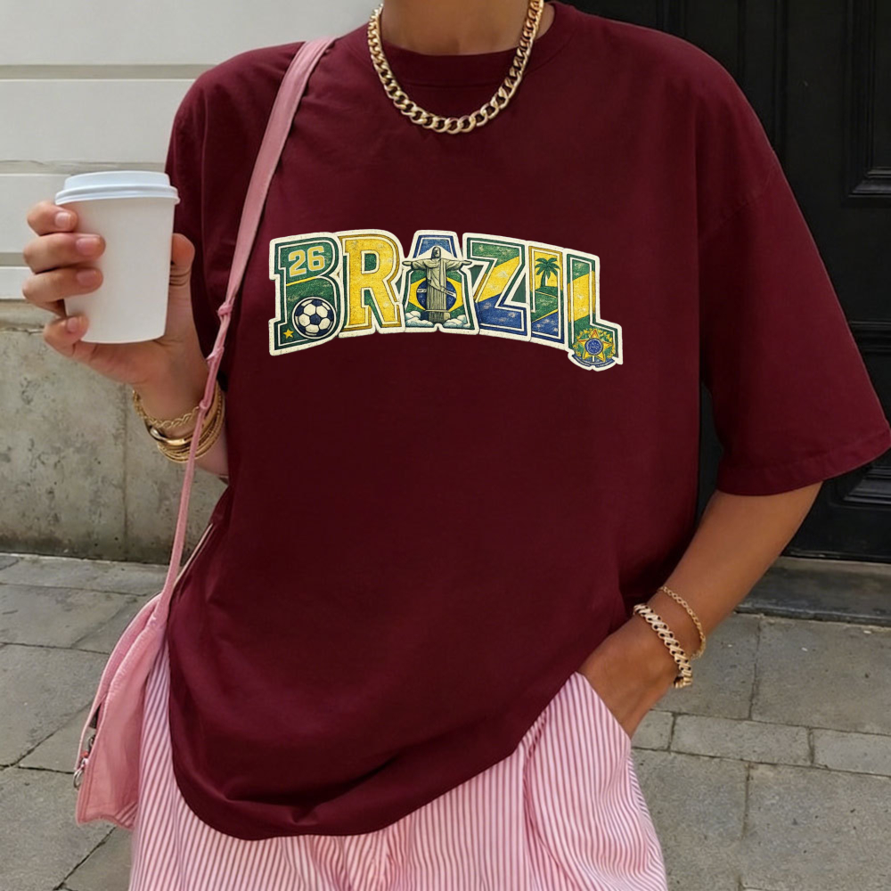 Brezilya 2026 Futbol Tişörtü R - Street Fashion Brazil incelemesi ve fiyatı