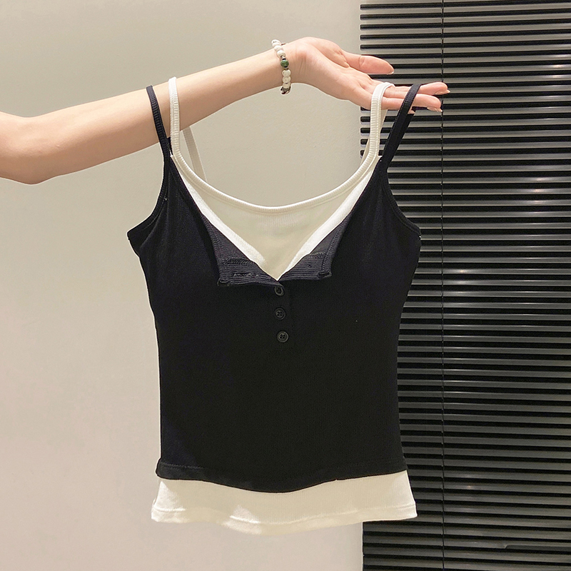 Kadınlar İçin Moda Sahte İki P - Street Fashion Korean Girl incelemesi ve fiyatı