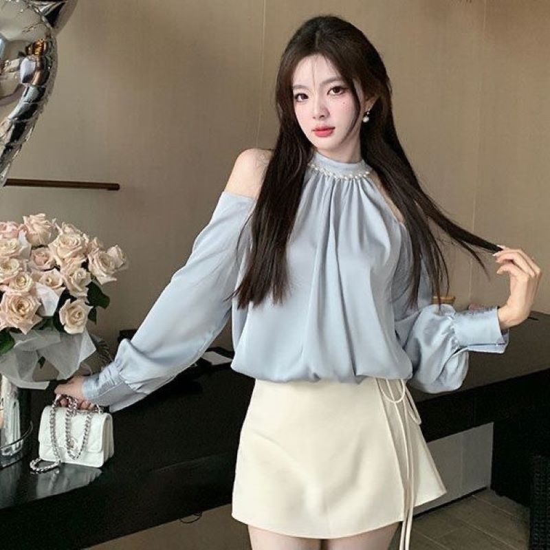 Bahar tatlı bluzlar kadınlar i - Street Fashion In Korea incelemesi ve fiyatı