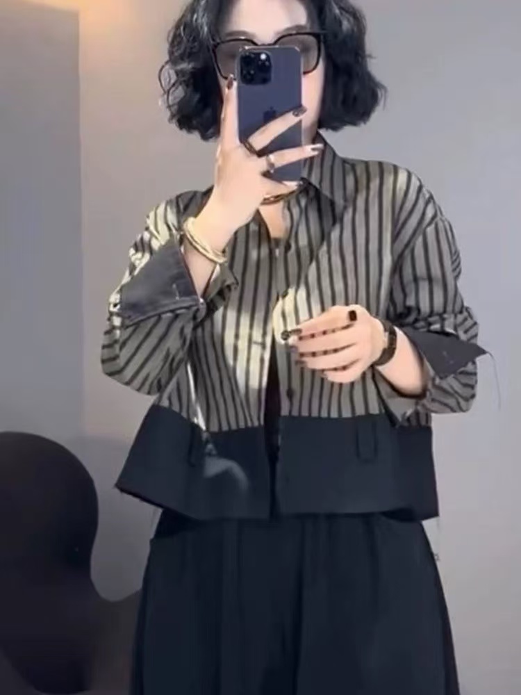 Retro Tasarım Kısa Ceketler Gö - Street Fashion In Korea incelemesi ve fiyatı