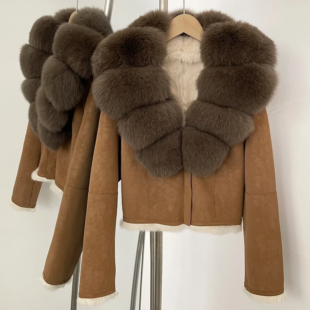 OFTBUY Doğal Tilki Kürklü Yaka - Street Fashion Official incelemesi ve fiyatı