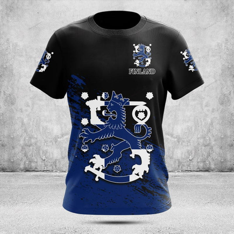 Özel Ad Yaz Rahat Finlandiya B - Street Fashion Jersey incelemesi ve fiyatı