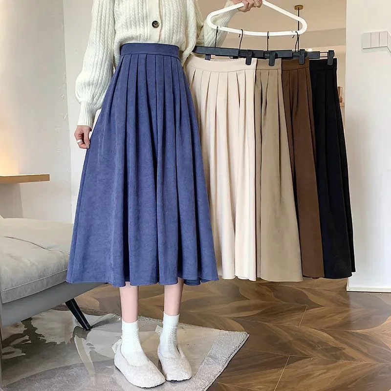Kadın Vintage pileli etek yüks - Street Fashion Korean Girl incelemesi ve fiyatı
