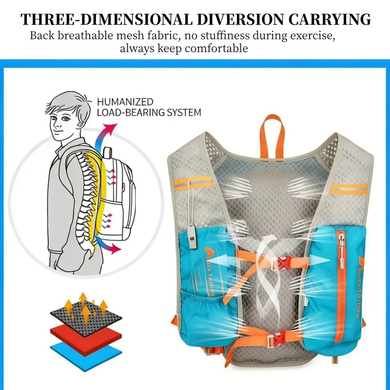 Koşu Yeleği Sırt Çantası Marat - Reflective Jacket Running incelemesi ve fiyatı