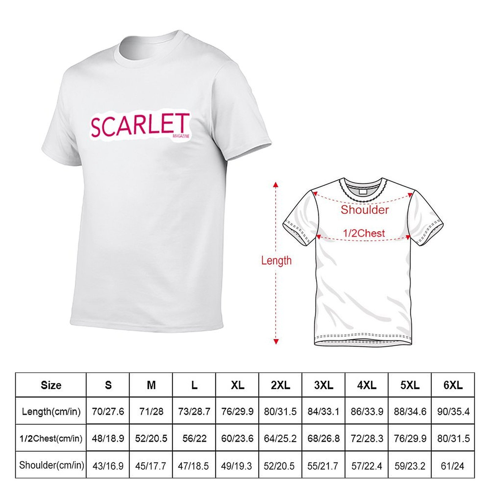 scarlet magazine T-Shirt Sokak - Street Fashion Magazines incelemesi ve fiyatı