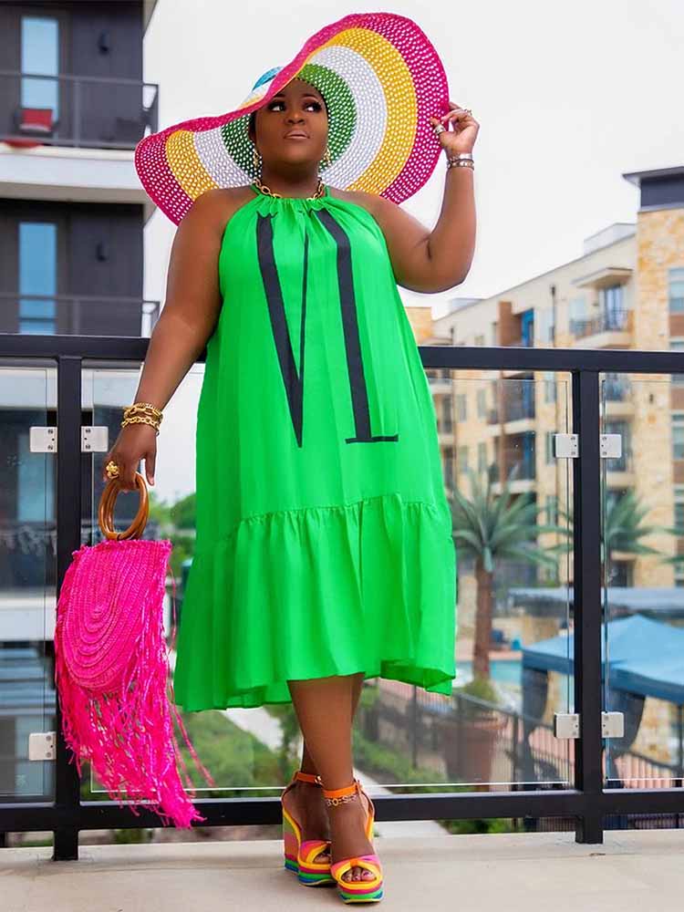 Kadın Günlük Yazlık Elbise Kol - Street Fashion Plus Size incelemesi ve fiyatı