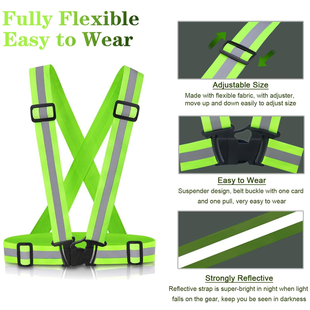 1 adet gece koşu yeleği yüksek - Reflective Jacket Running incelemesi ve fiyatı