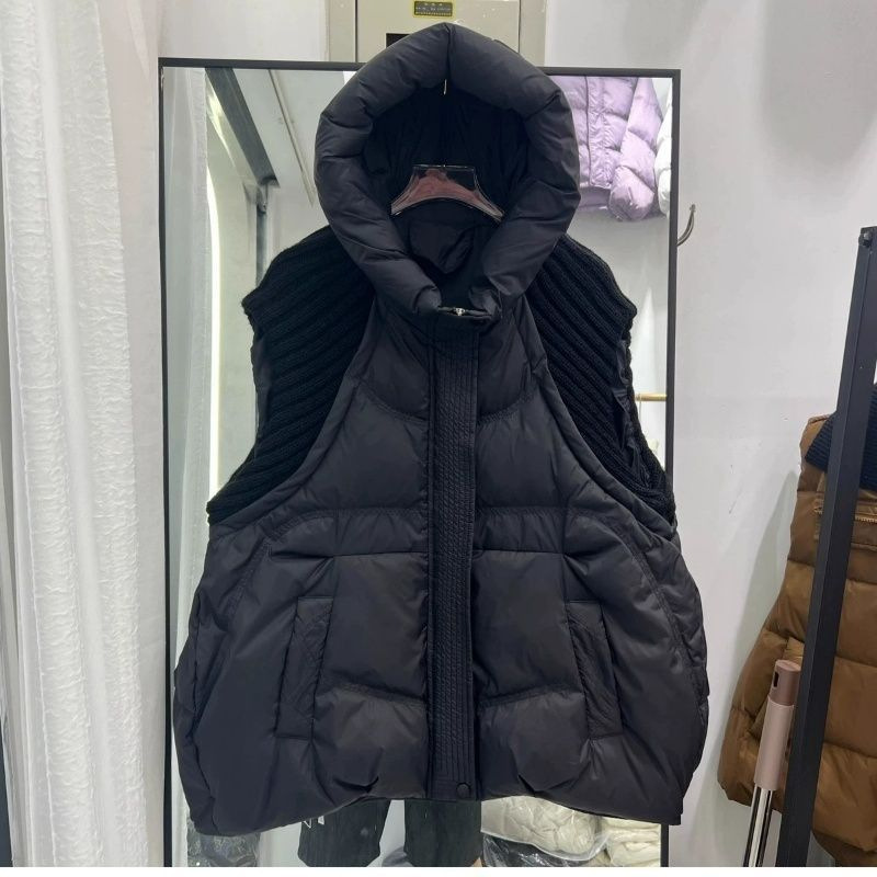 2026 Kapüşonlu Pamuklu Kadın Y - Puffer Vest Padded incelemesi ve fiyatı
