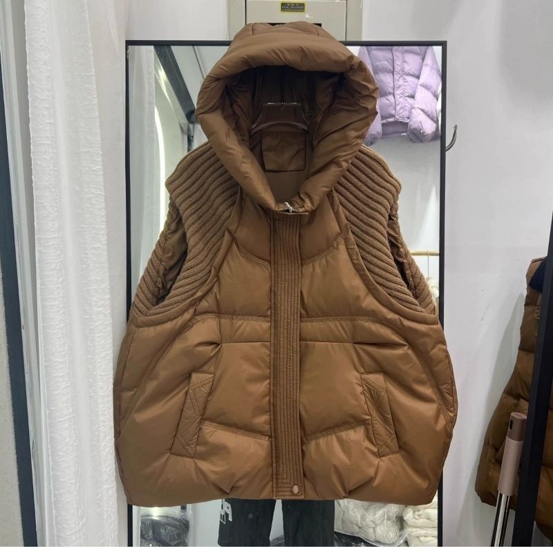 2026 Kapüşonlu Pamuklu Kadın Y - Puffer Vest Padded incelemesi ve fiyatı