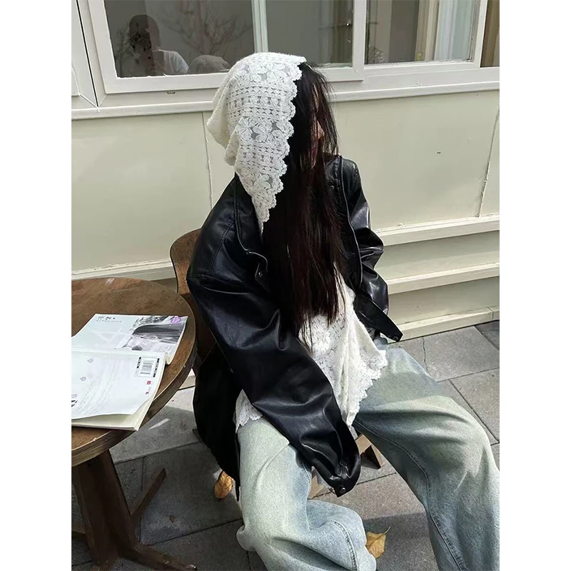 Y2K Dantel Kapşonlu Gömlek Kad - Street Fashion In Korea incelemesi ve fiyatı
