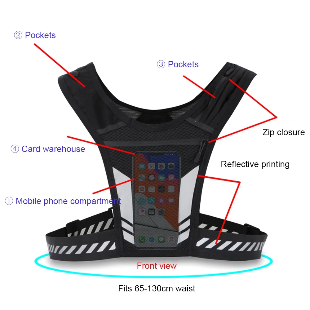 OSSOHH 1 Adet Koşu Yeleği, Ult - Reflective Jacket Running incelemesi ve fiyatı