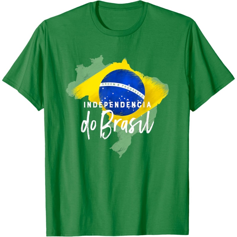 3D Baskılı Brezilya Müzik Tişö - Street Fashion Brazil incelemesi ve fiyatı