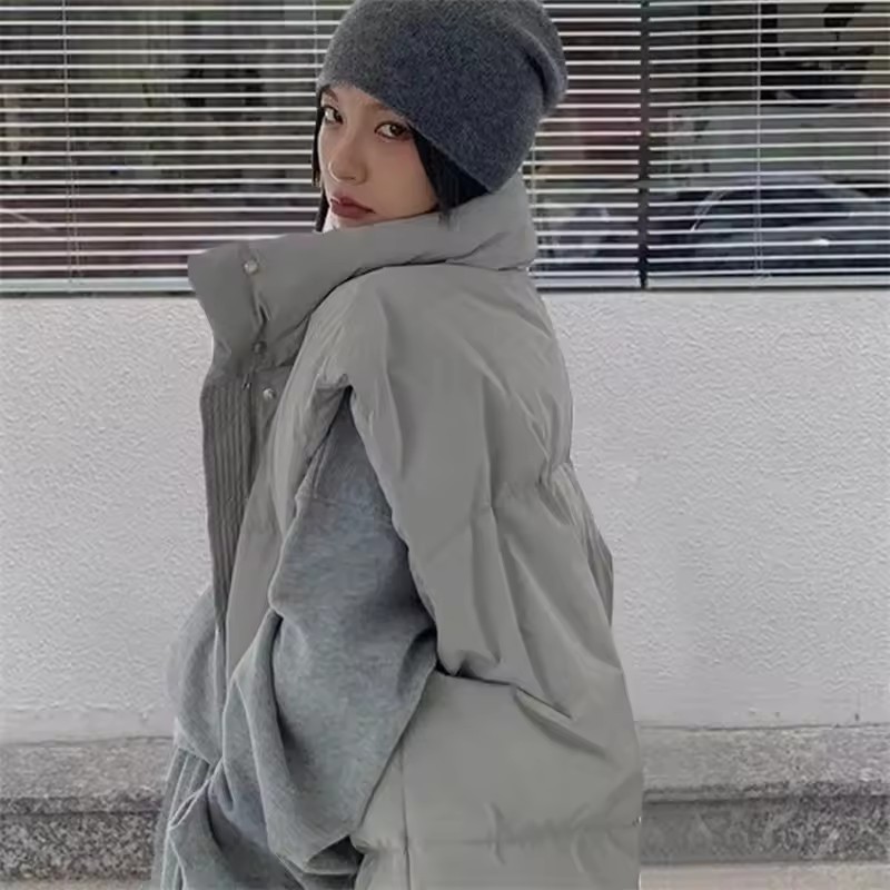 2025 Yeni Kore Kış Yelek Ceket - Puffer Vest Padded incelemesi ve fiyatı