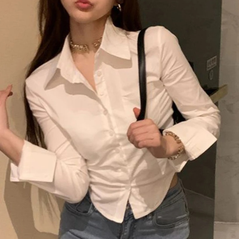 Şık Kadın Kore Gömlekleri ve B - Street Fashion In Korea incelemesi ve fiyatı