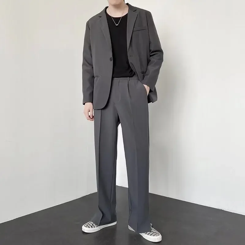 Kore Modası Erkek Düz Bol Paça - Street Fashion In Korea incelemesi ve fiyatı